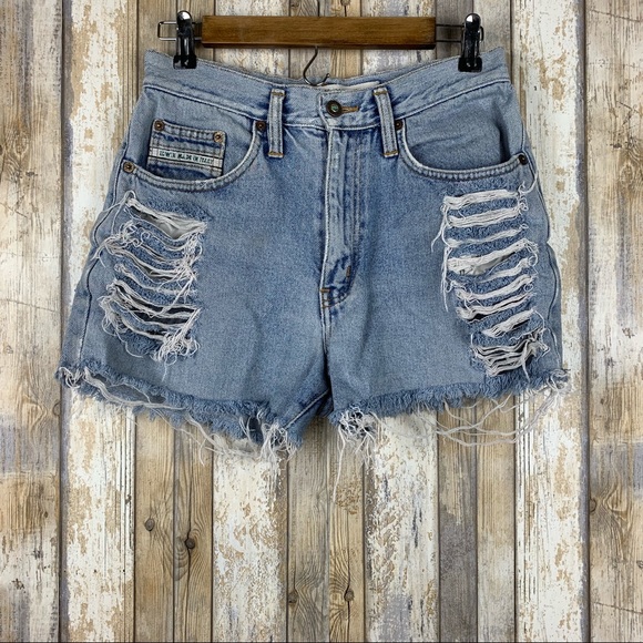 edwin denim shorts